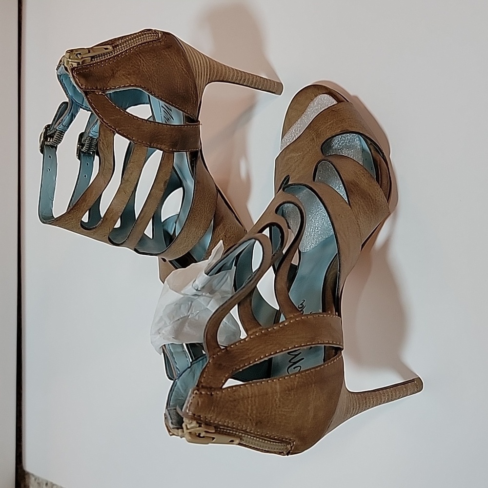 MIRANDA BY MIRANDA LAMBERT | Brown Strappy Heels